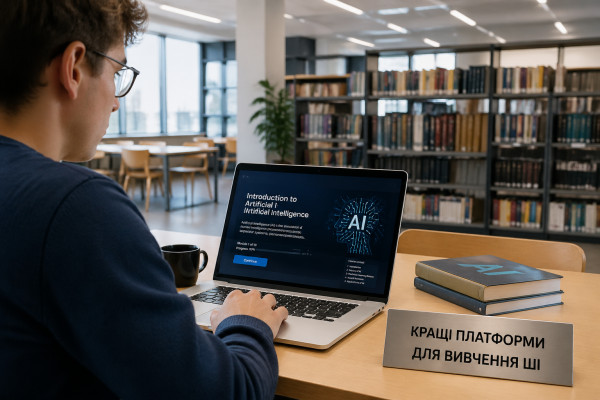 Кращі платформи для вивчення штучного інтелекту - 1