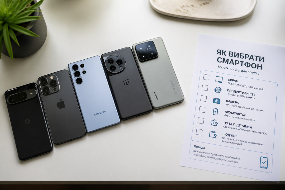 Як вибрати ідеальний смартфон для себе